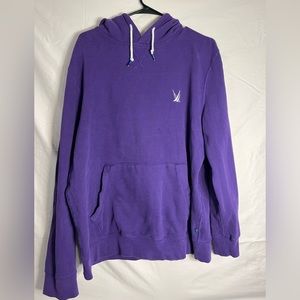 Nautica Purple Sweatshirt with Embroidered Logo